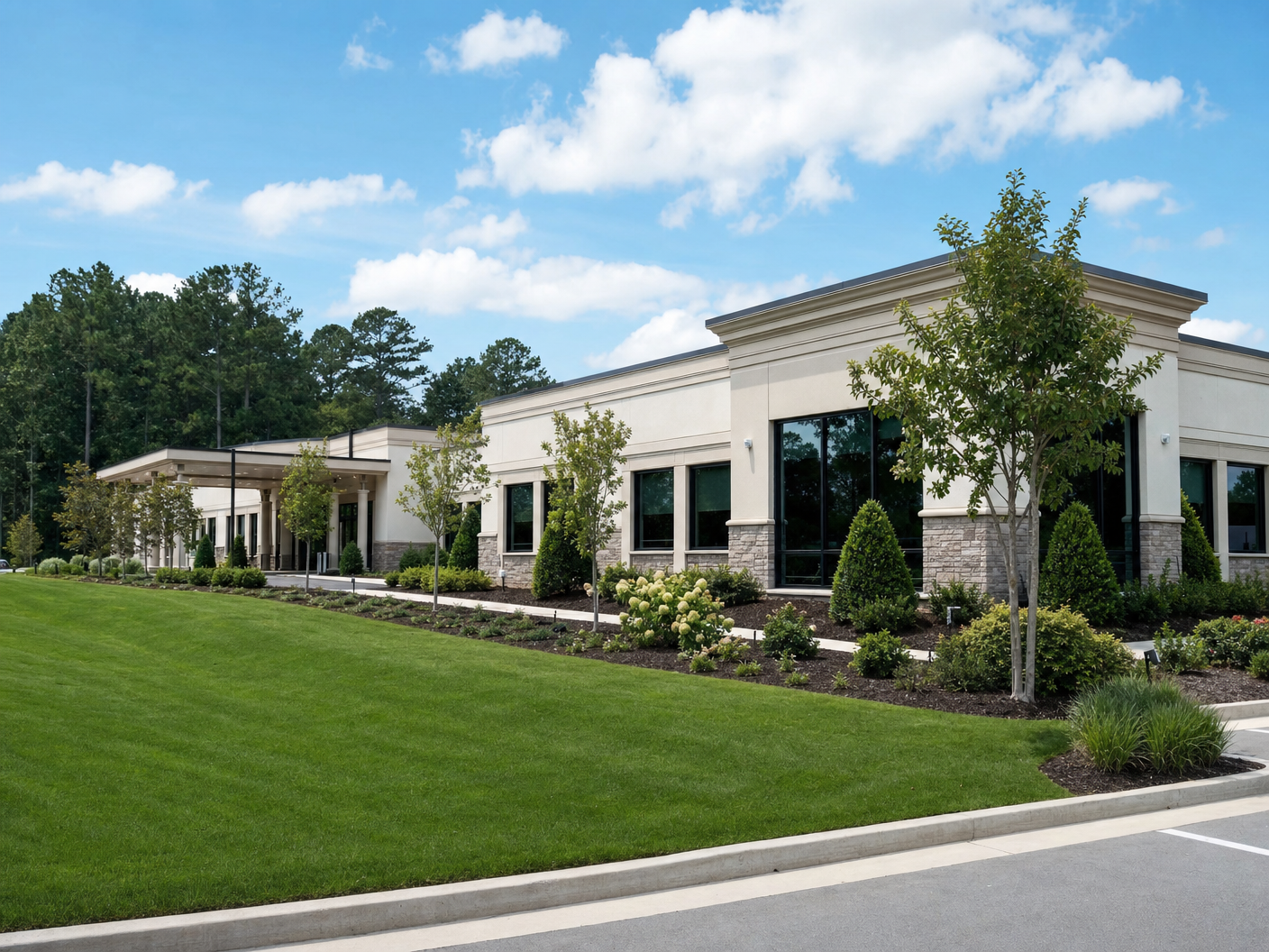 Healthcare Campus Landscape
